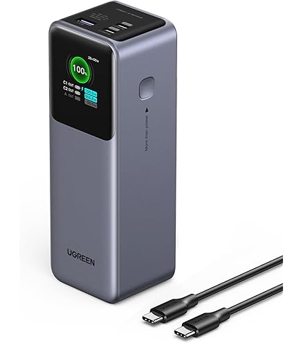 Amazon.com: UGREEN Nexode Power Bank 20000mAh Bundle with 65W USB